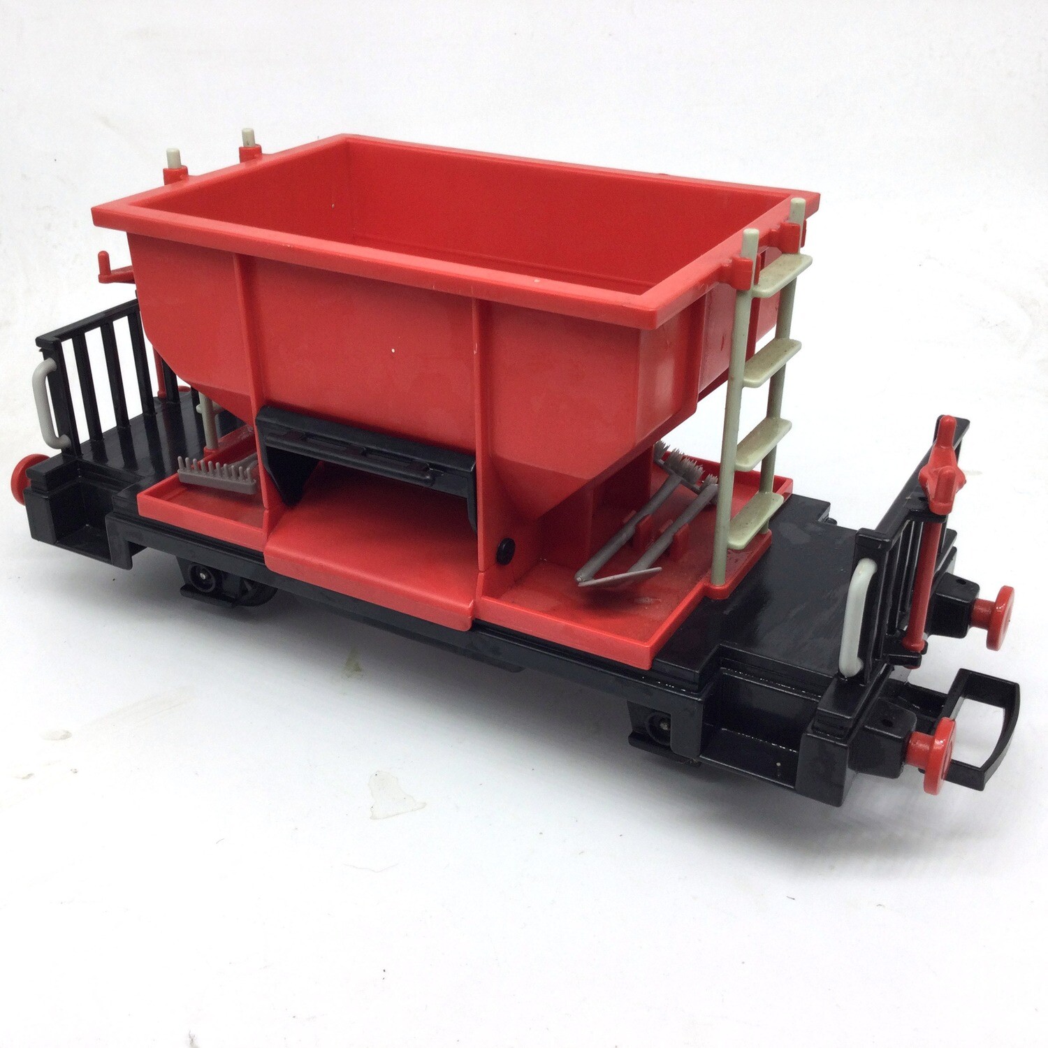 playmobil wagon charbon rouge
