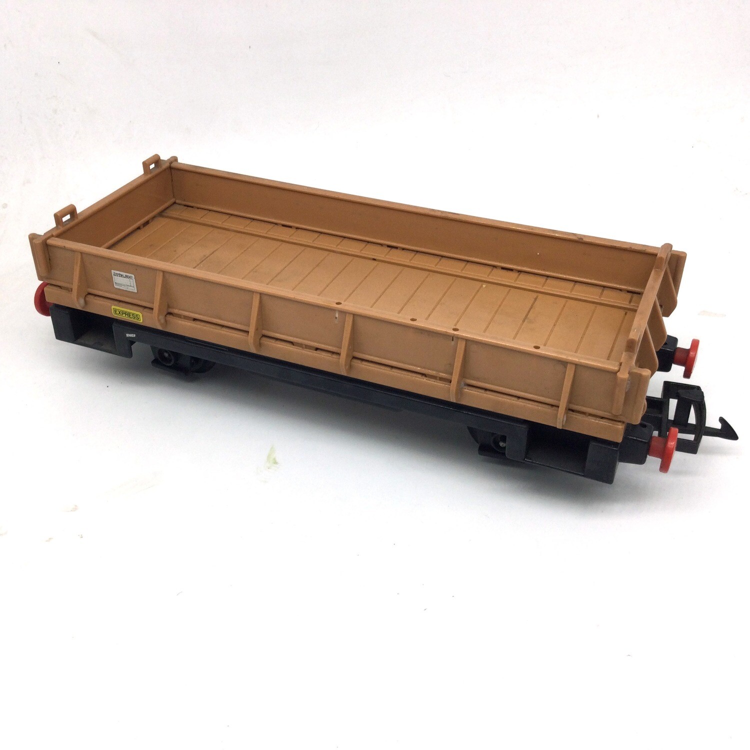 playmobil wagon plateforme vert