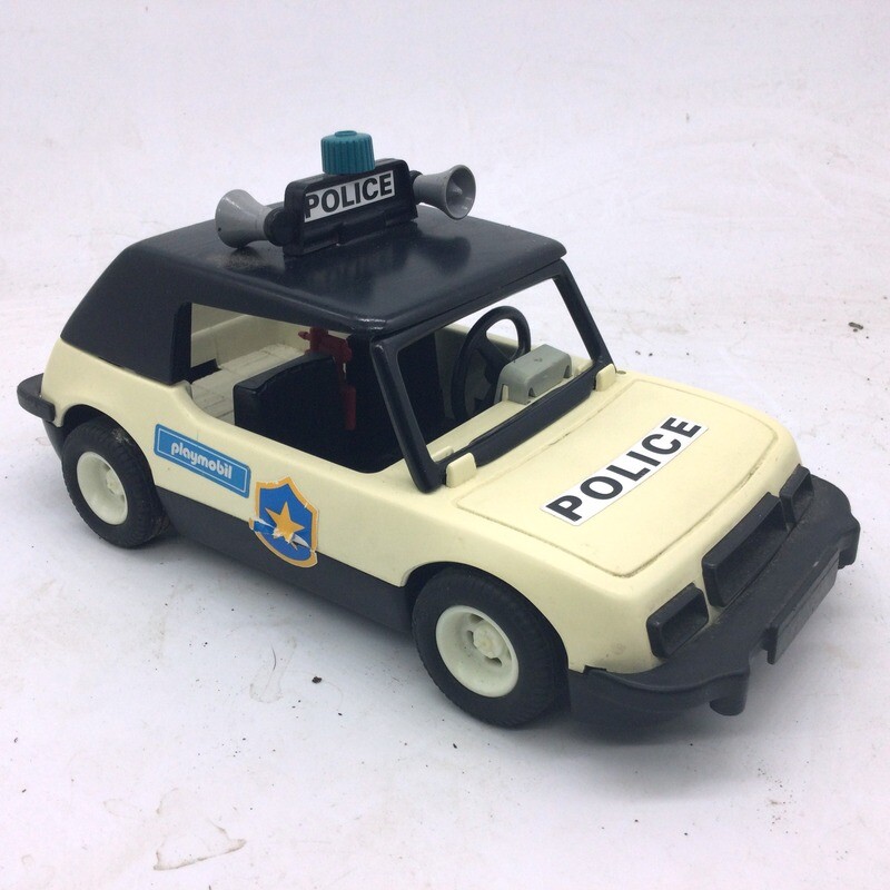 playmobil voiture police vintage