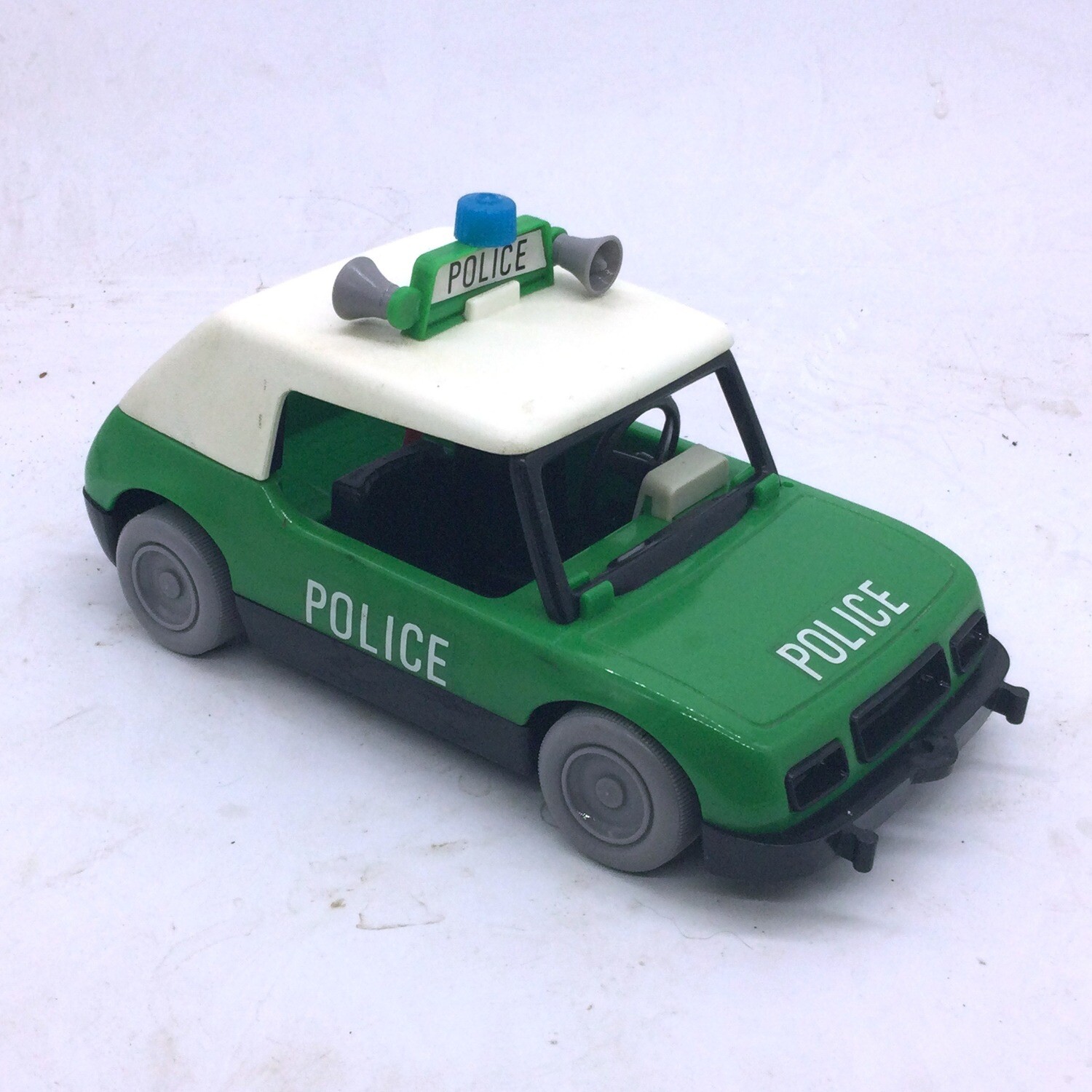 playmobil voiture police vert vintage