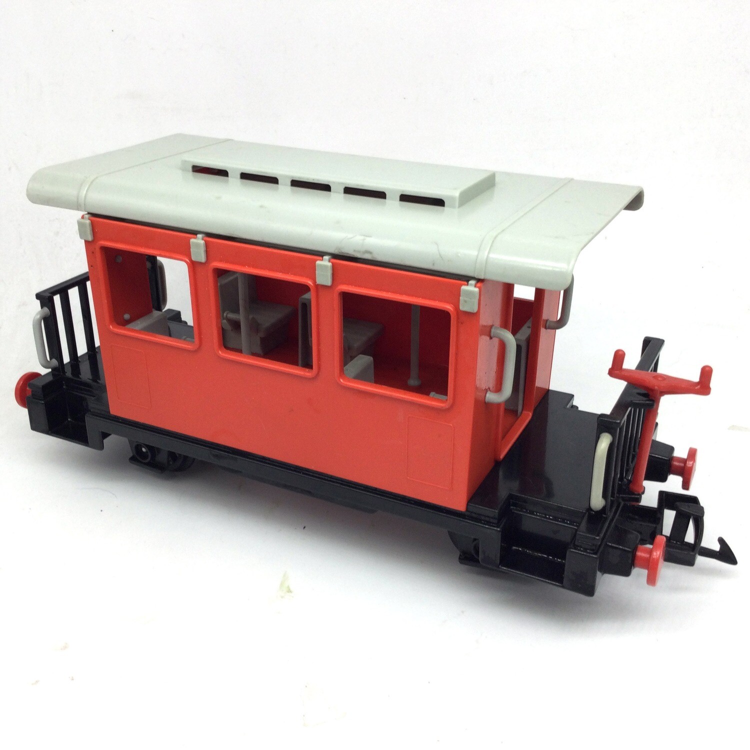 playmobil wagon passager rouge