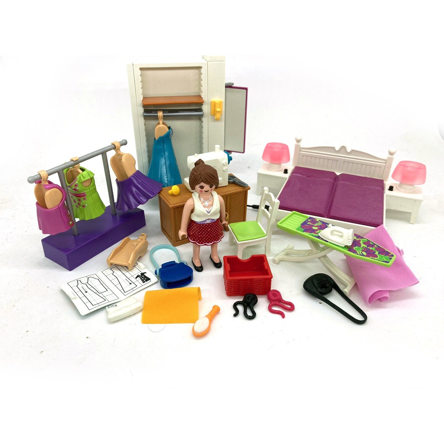 playmobil chambre de la courturière