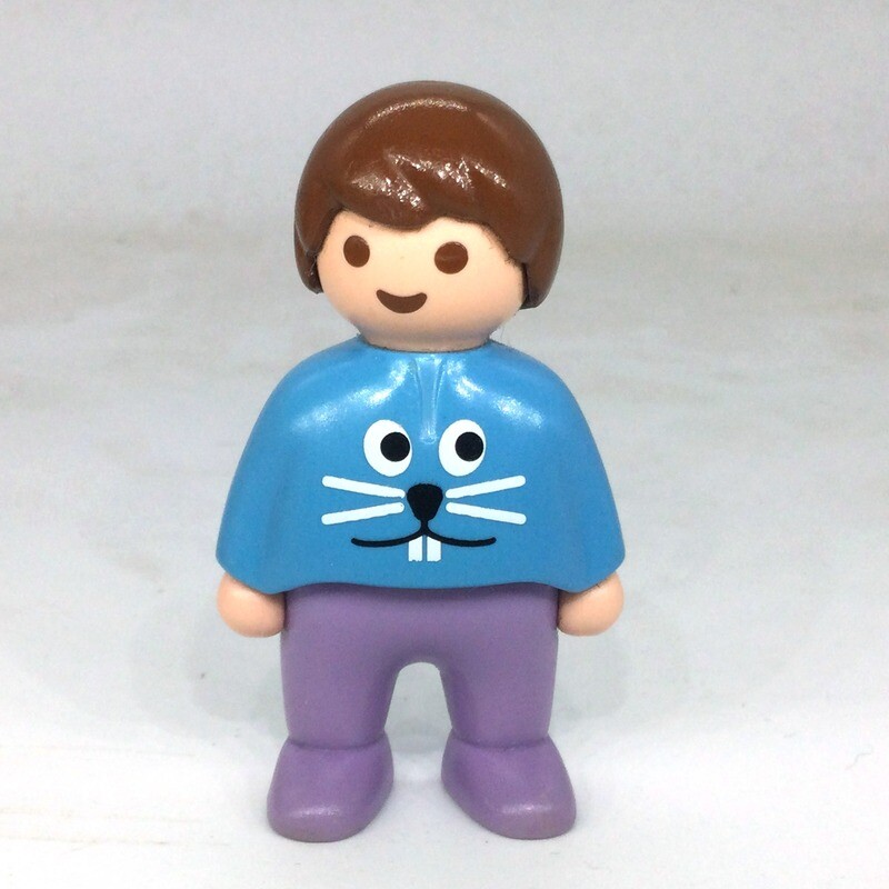 Playmobil 1-2-3 enfant bleu