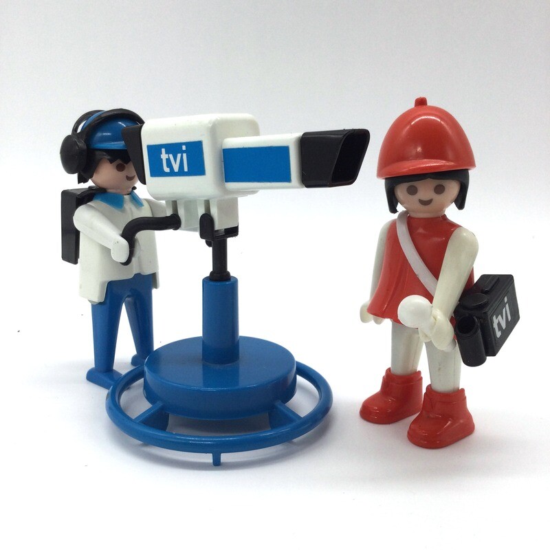 playmobil 3571 journalistes vintage playmobil 3571 journalistes vintage