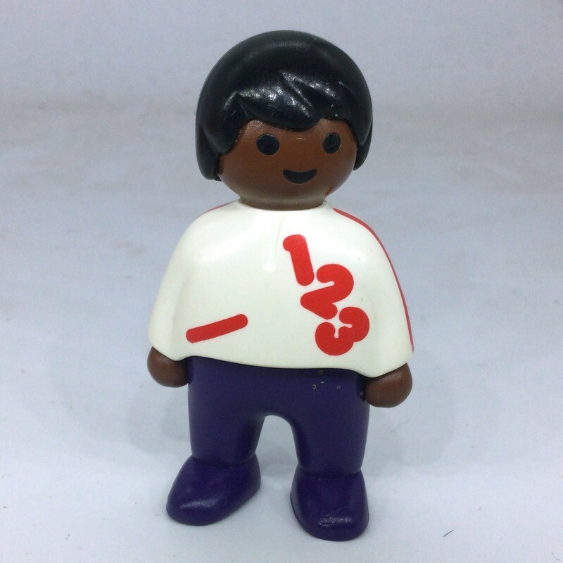 Playmobil 1-2-3 enfant black