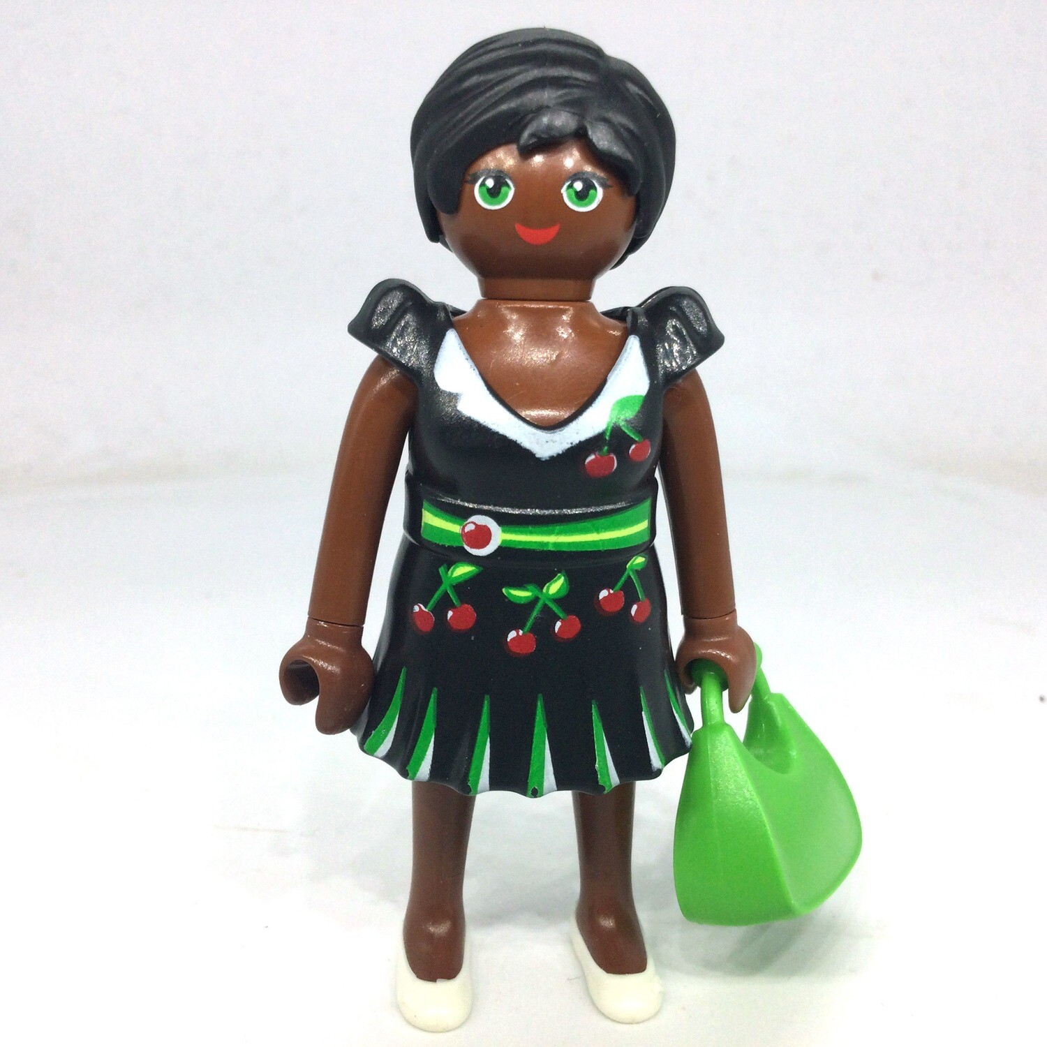 playmobil femme black robe noir