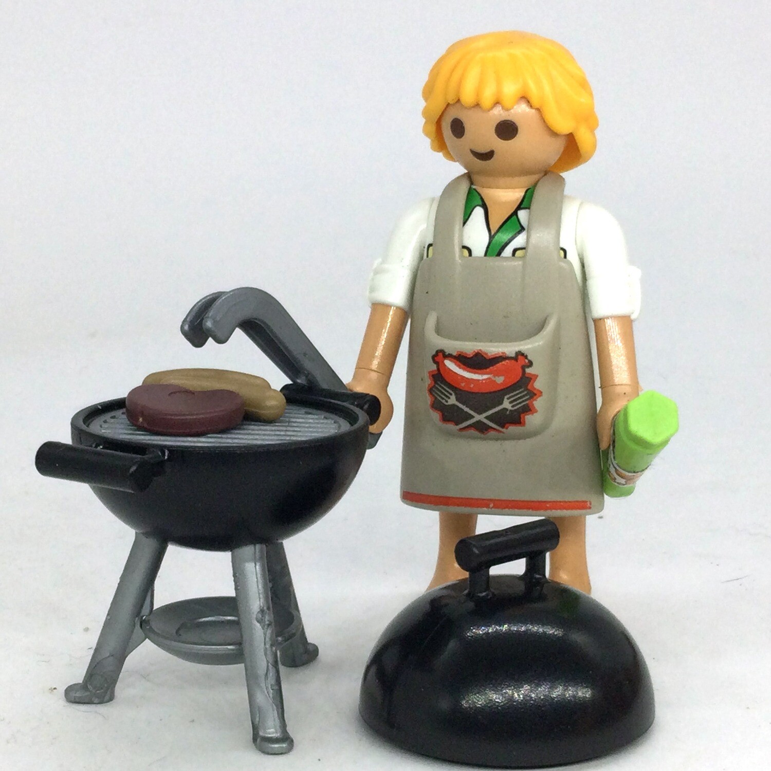 playmobil homme barbecue
