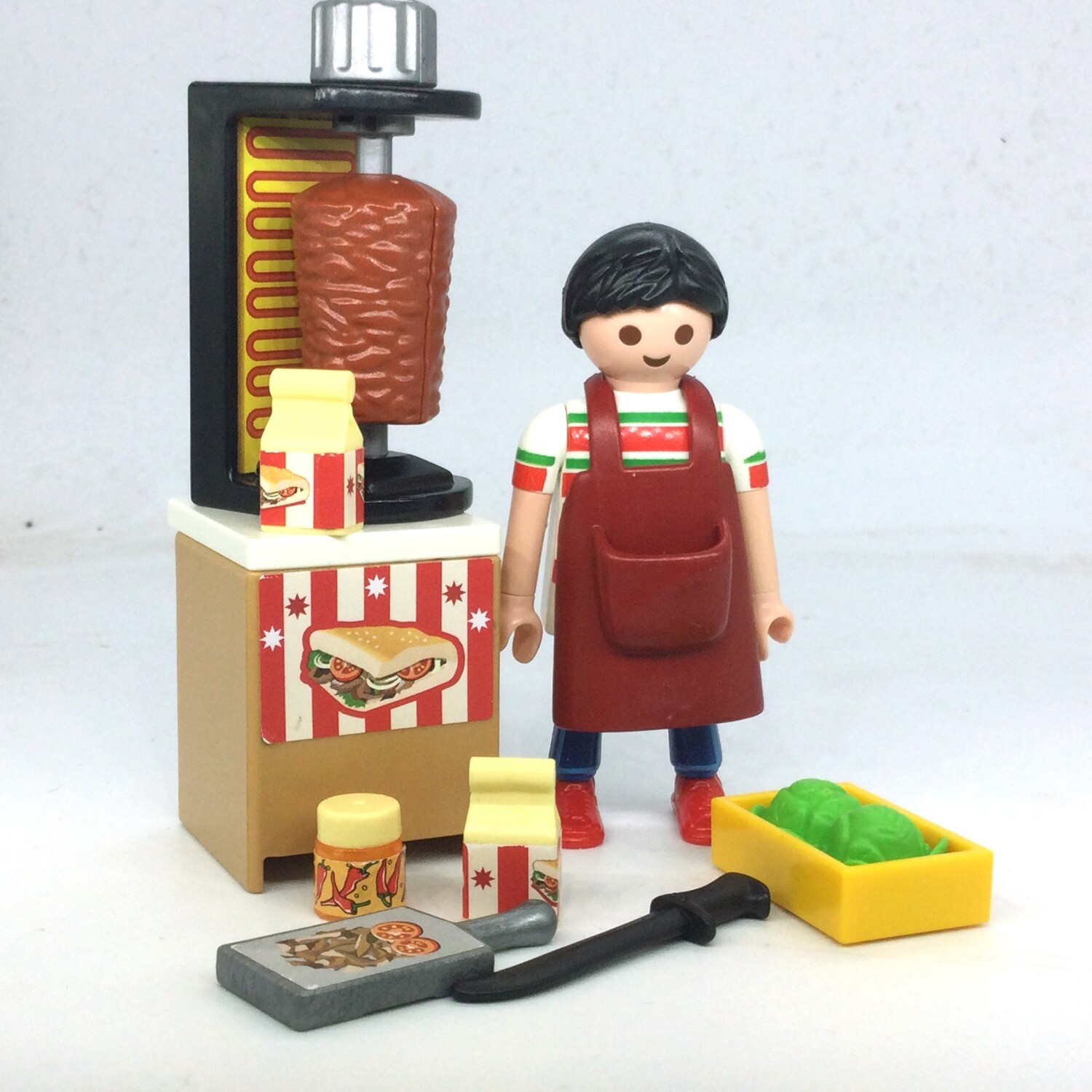 playmobil cuisinier kebab
