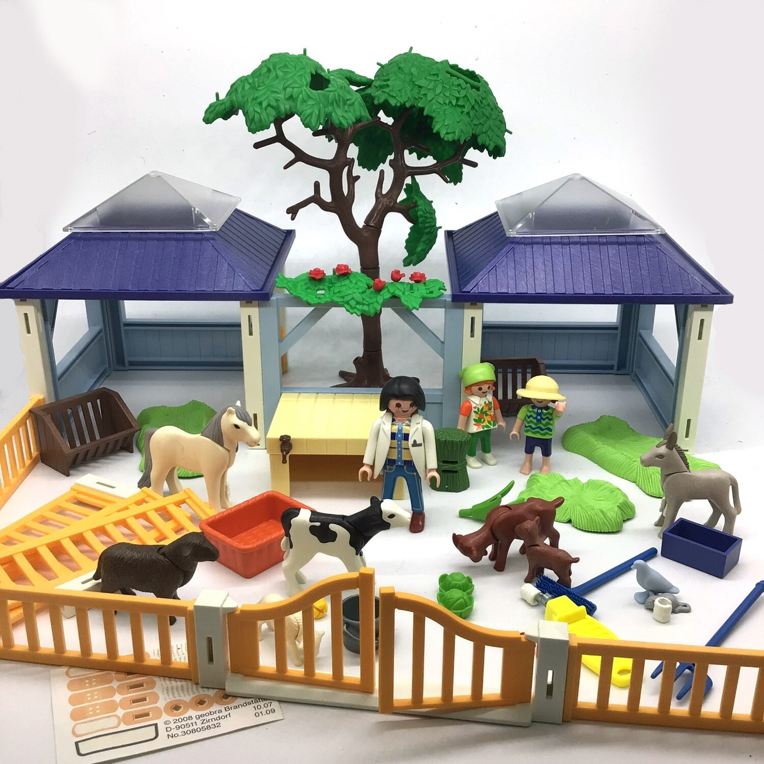 playmobil lot vétérinaire