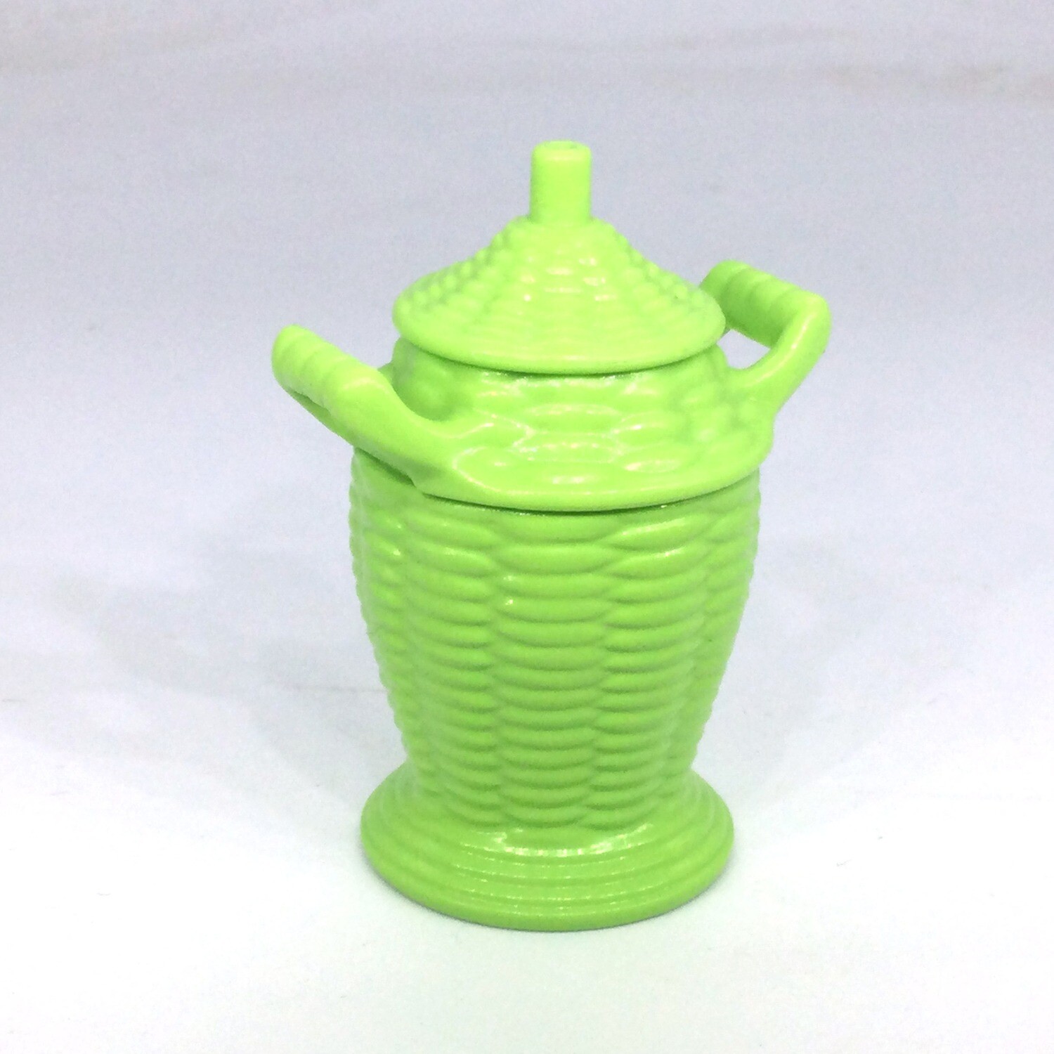 Playmobil panier tressé vert