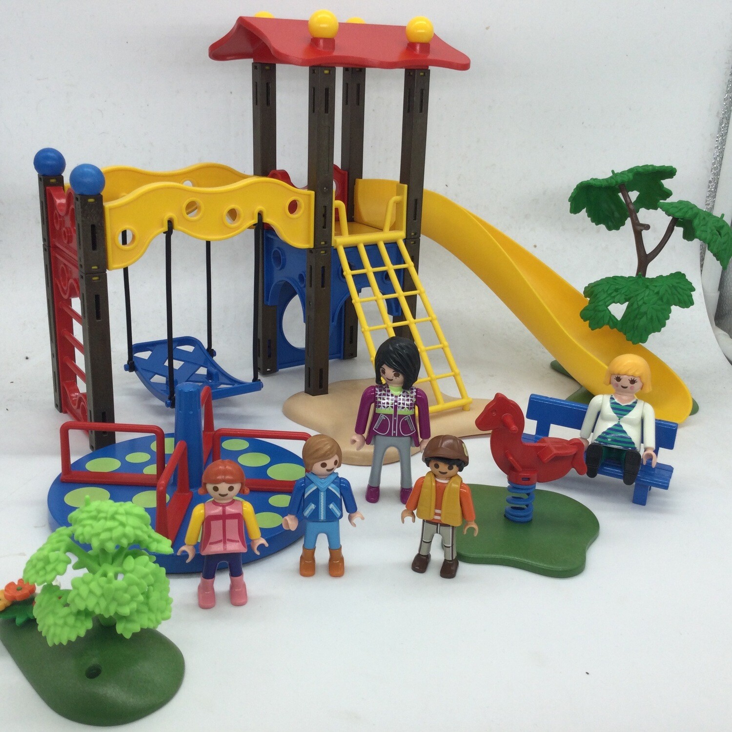 playmobil parc enfant tobbogan