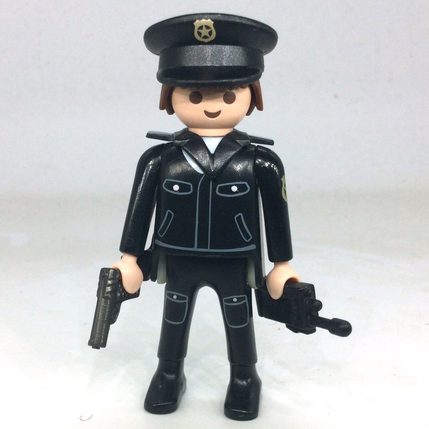 playmobil policier en noir
