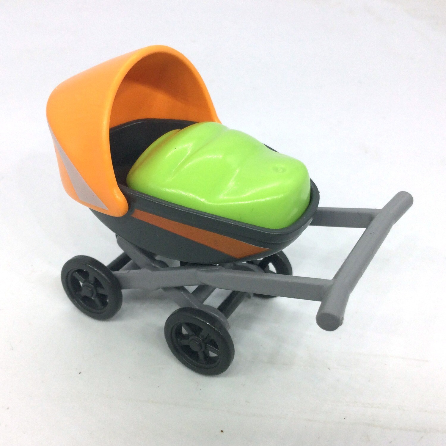Playmobil poussette orange 2