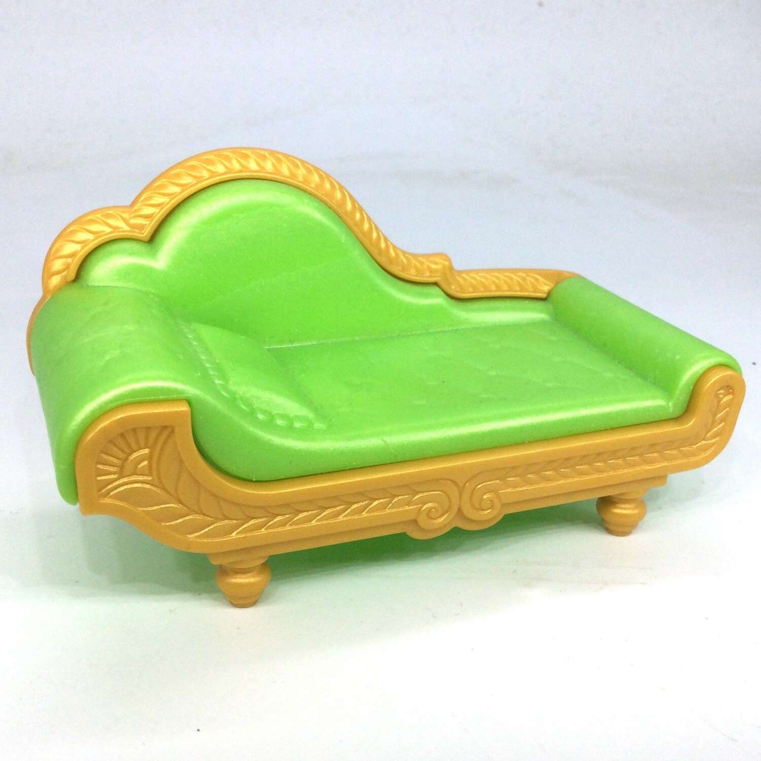 playmobil sofa vert doré