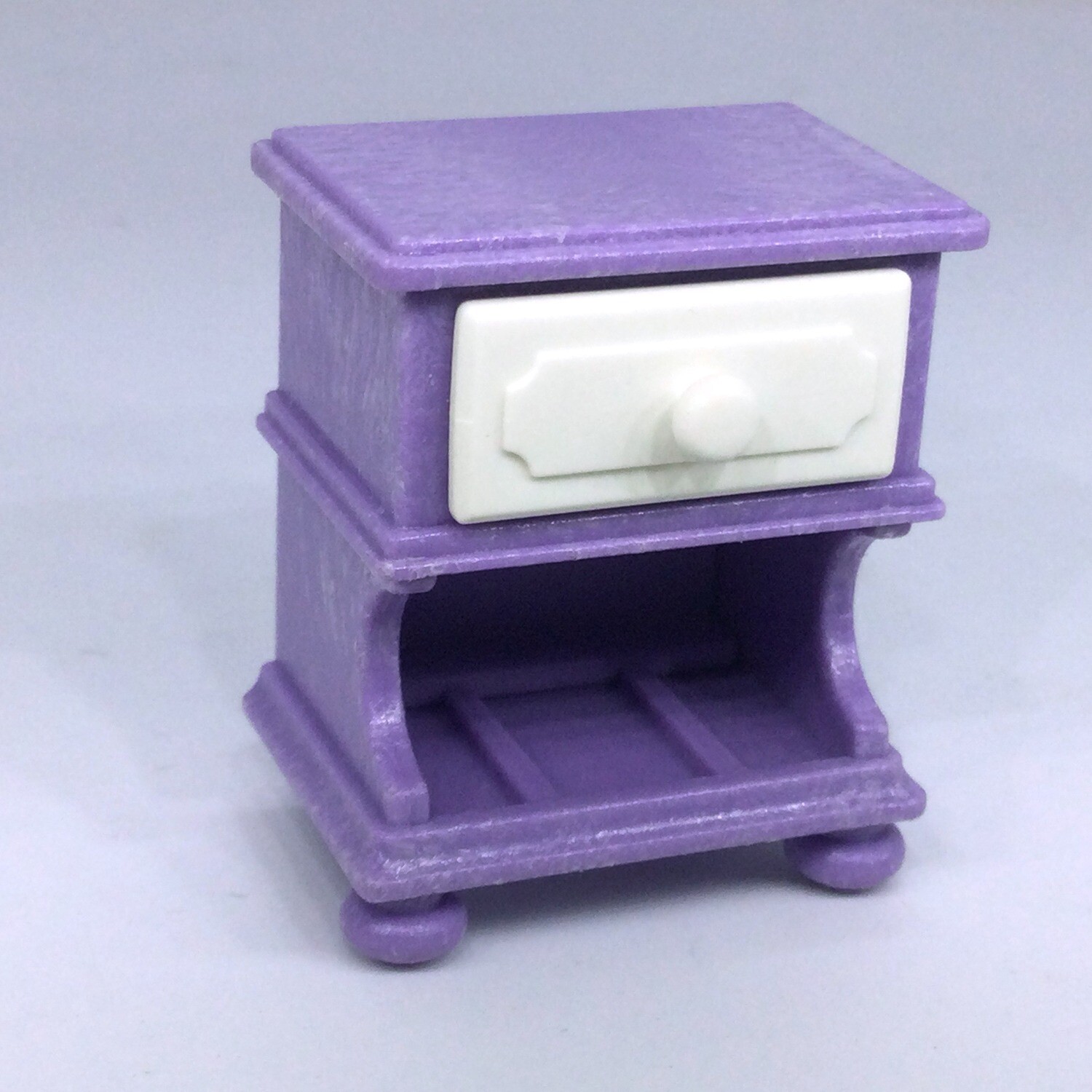 playmobil table de chevet violet
