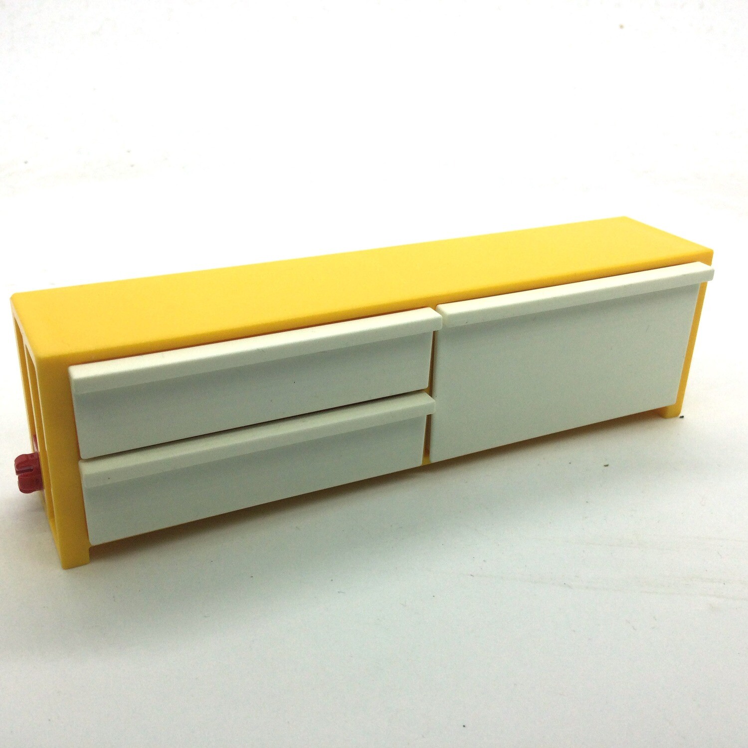 playmobil buffet comptoir blanc et jaune