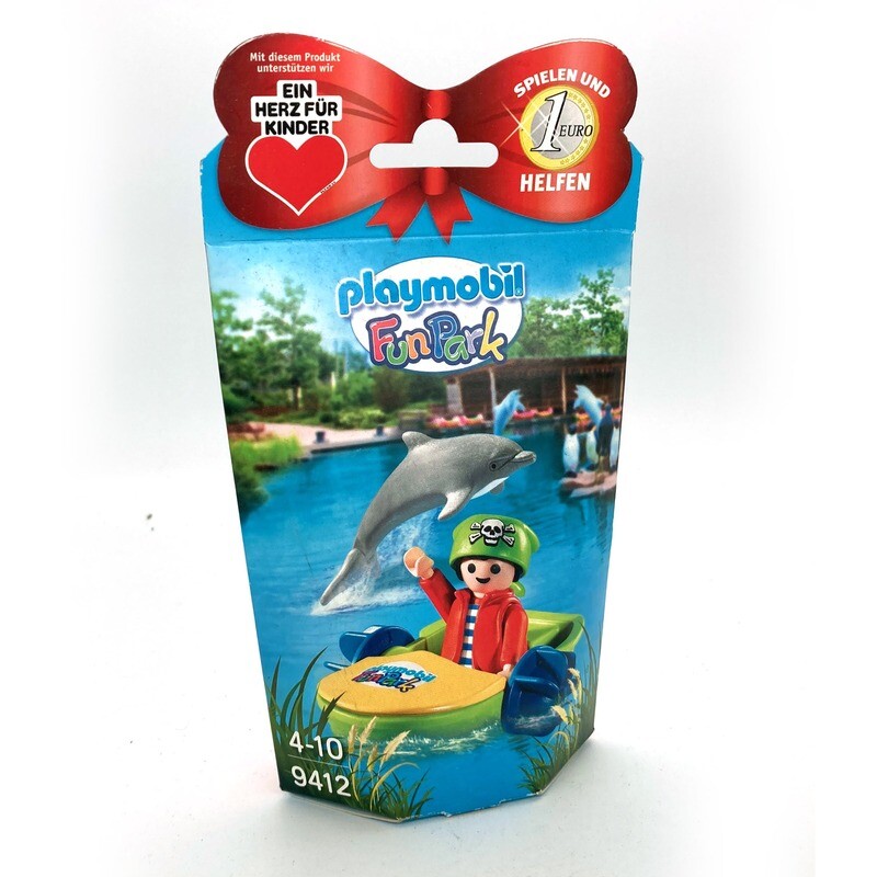 playmobil 9412 pedalo dauphin