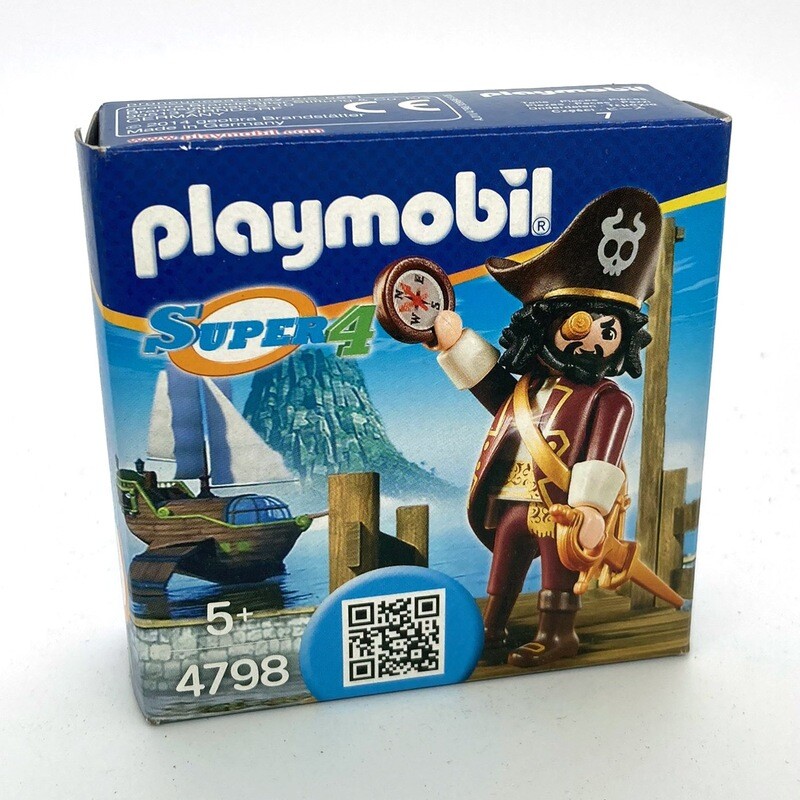 playmobil 4798 capitaine pirate super4