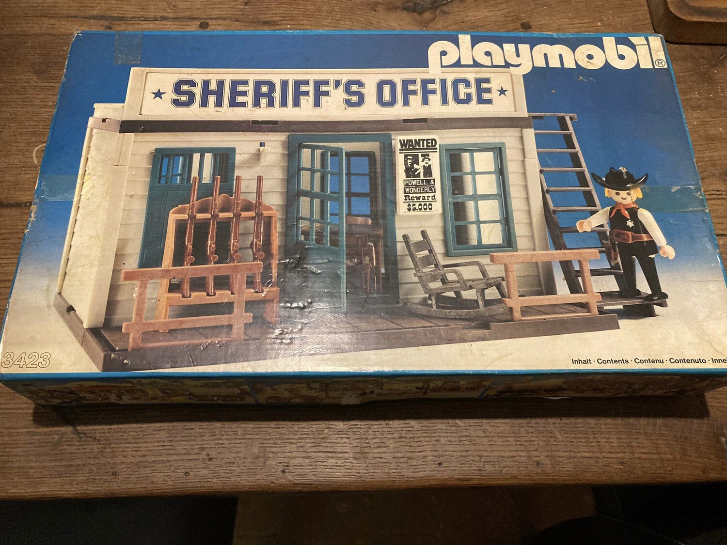 Playmobil set 3423 Sheriff's Office de l'année 1982