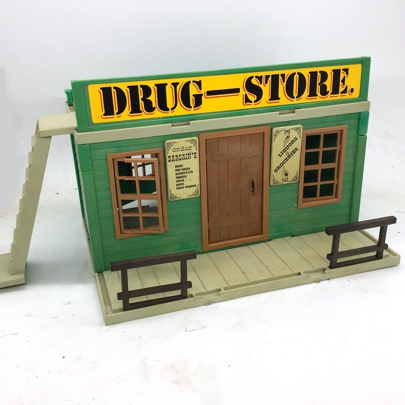 playmobil pharmacie vintage