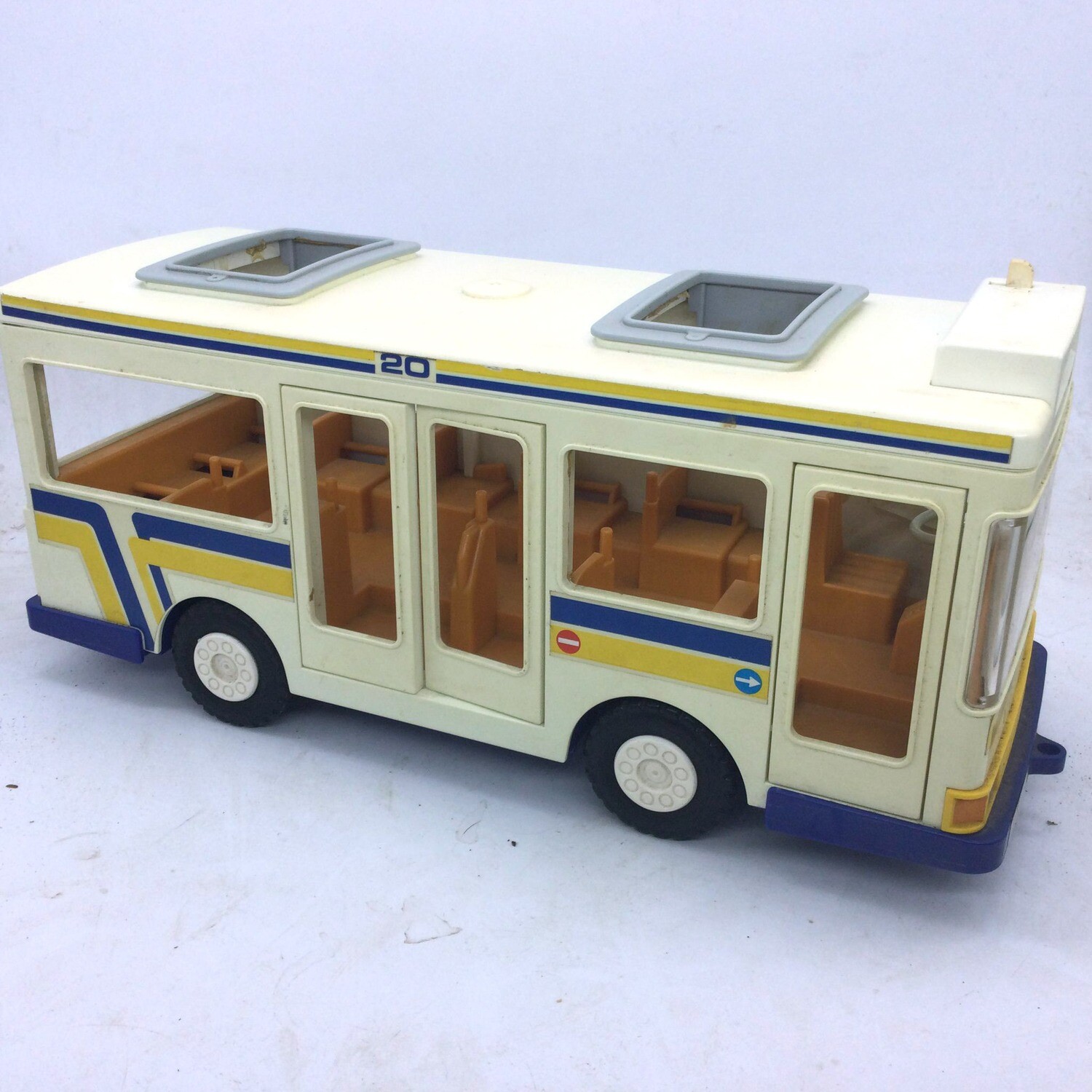 playmobil bus blanc