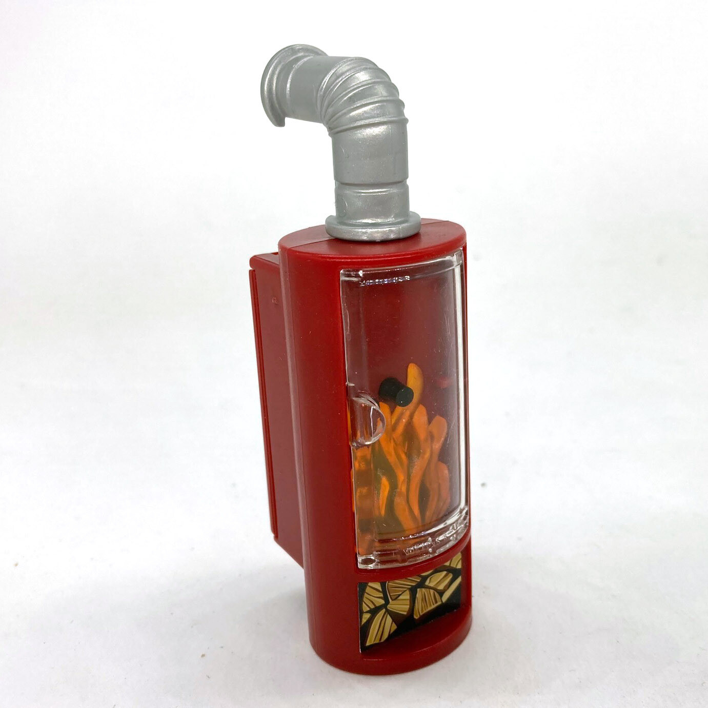 playmobil poêle rouge lumineux