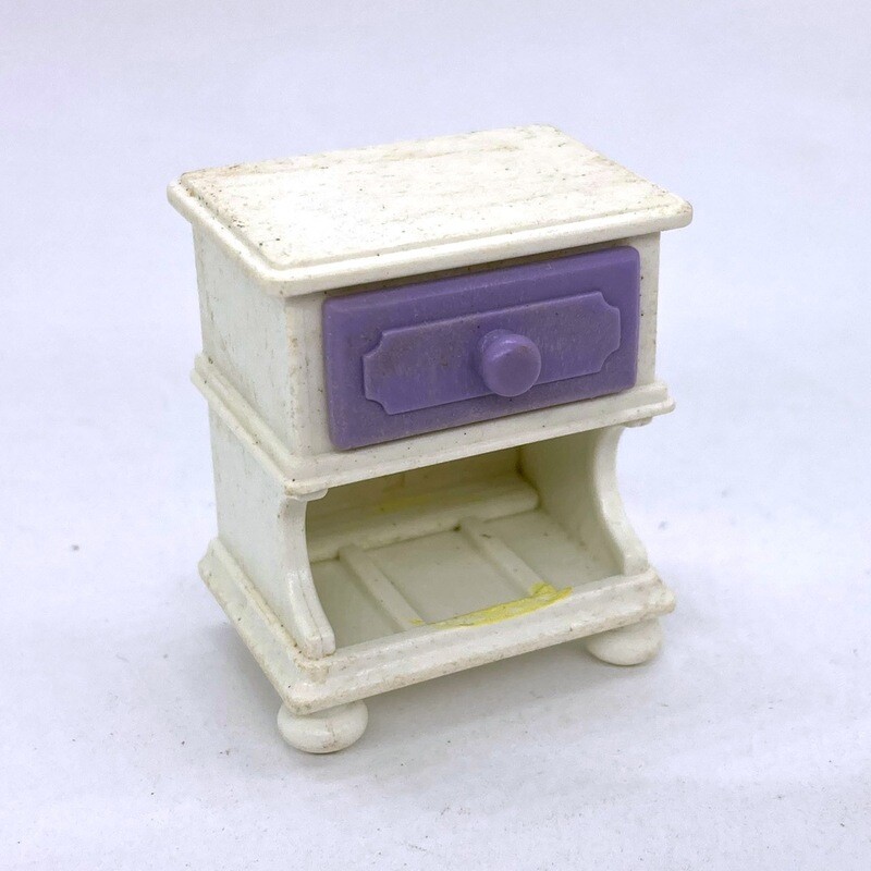 playmobil table de chevet blanc