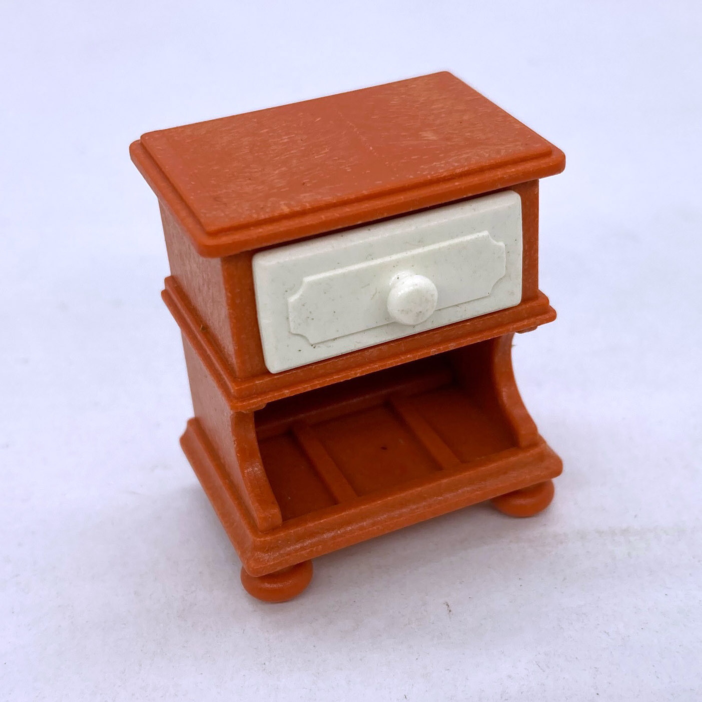playmobil table de chevet marron