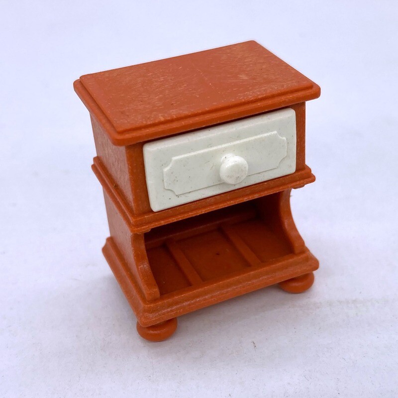 playmobil table de chevet marron