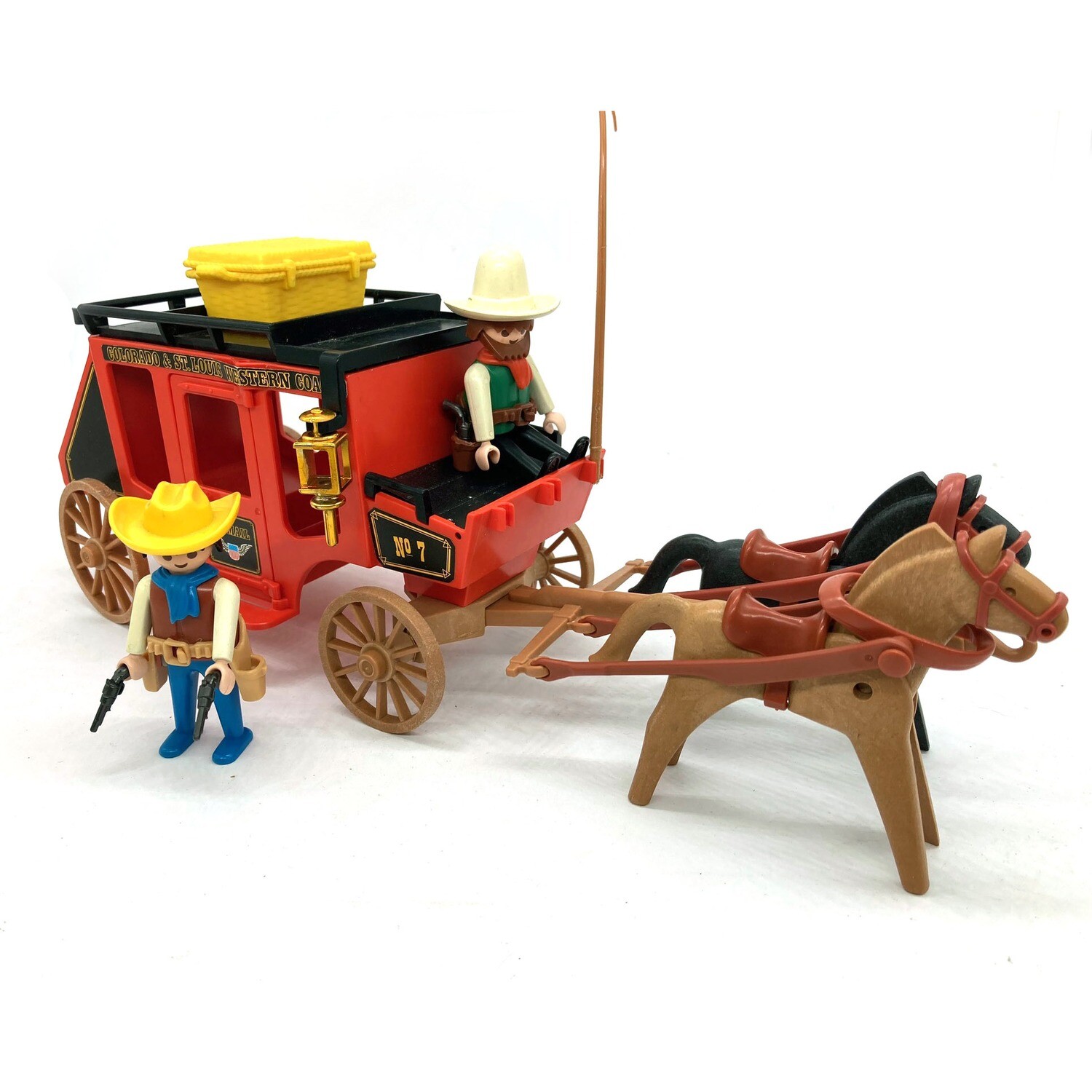 playmobil diligence rouge