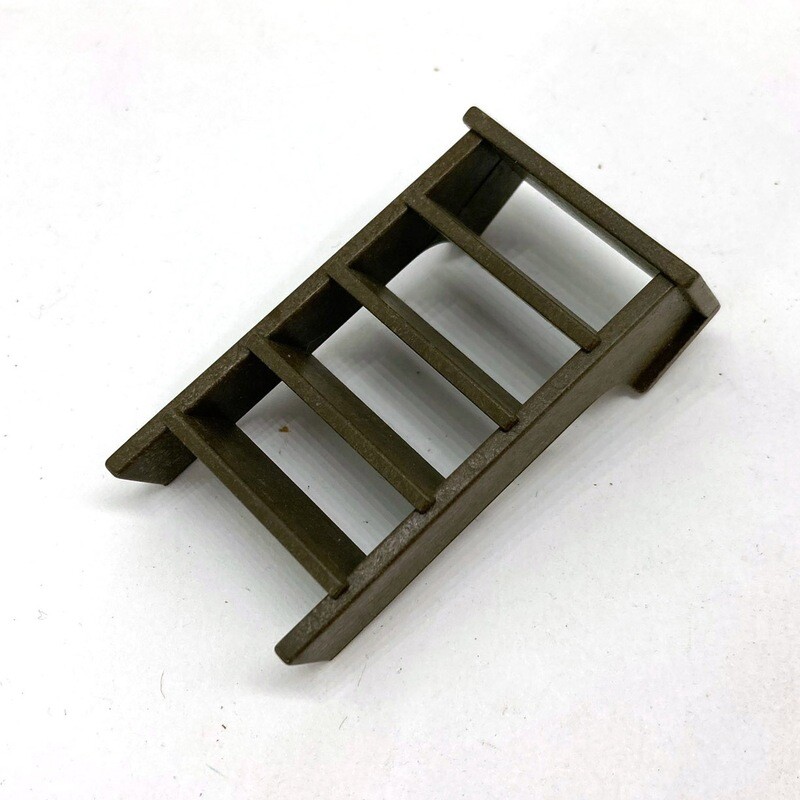 playmobil petit escalier marron foncé