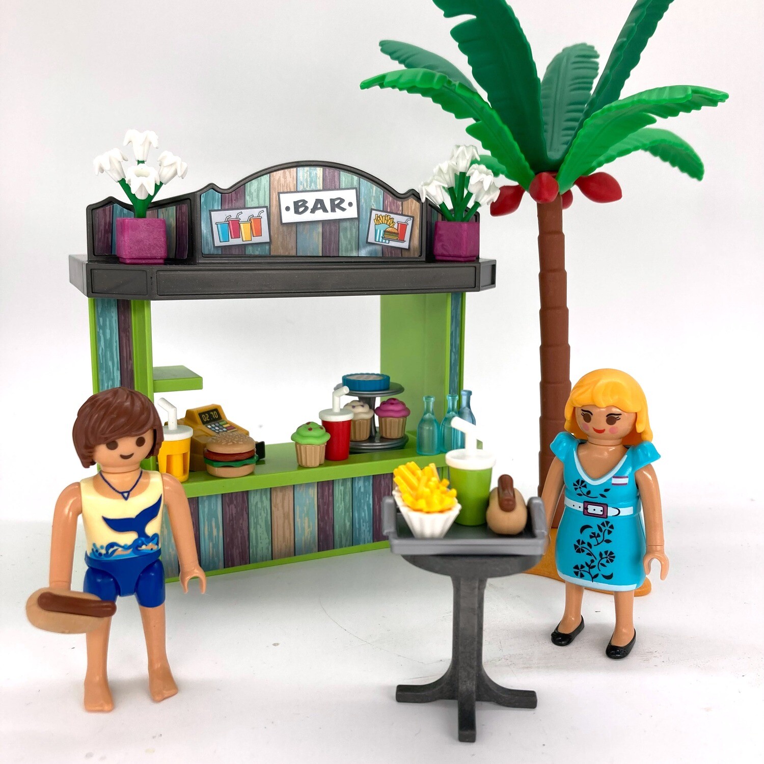 playmobil kiosque bar de plage