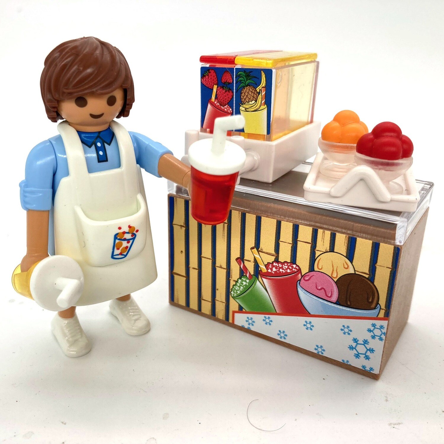 Playmobil glacier granité et stand