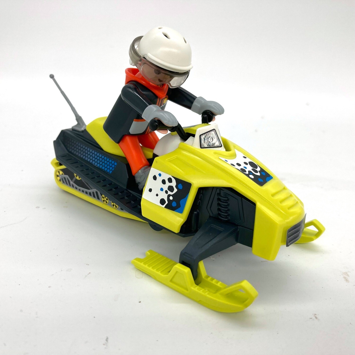 playmobil moto ski jaune