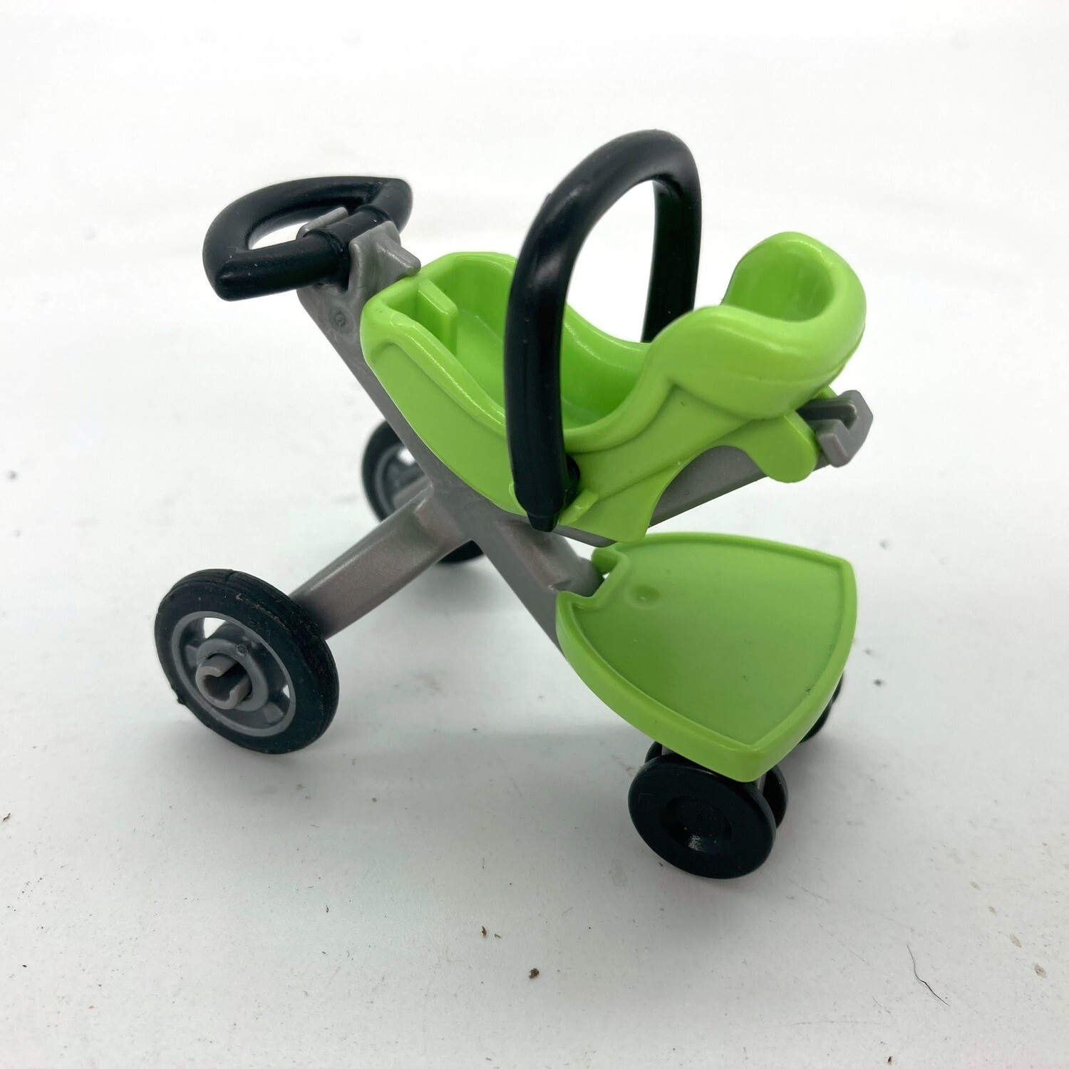 Playmobil poussette bébé vert