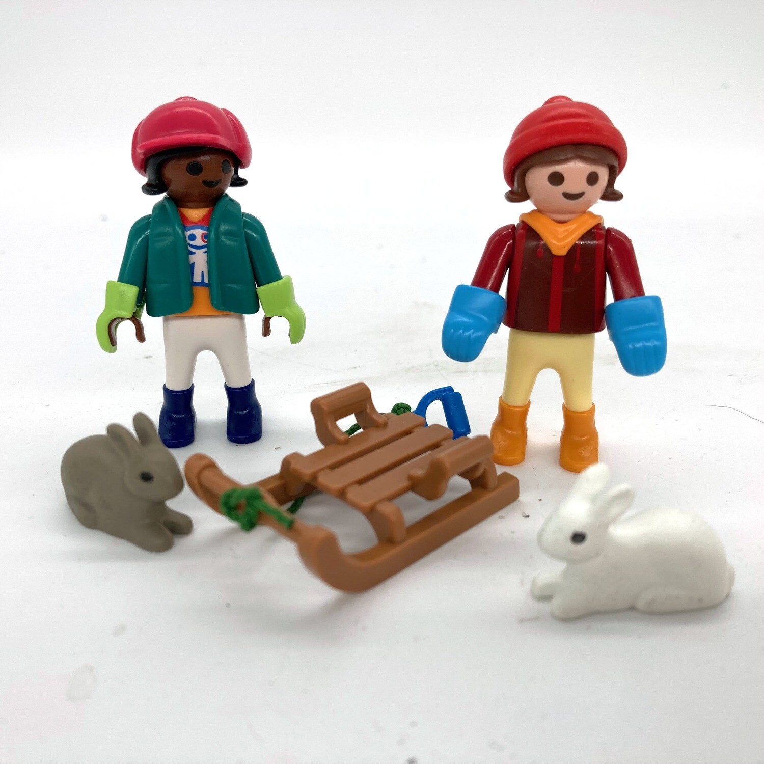 playmobil luge enfant lapin