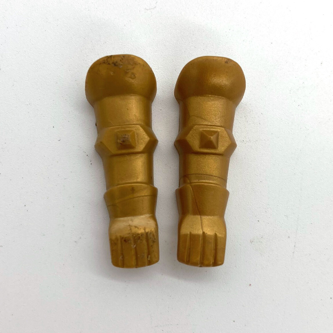 playmobil paire armure bras or