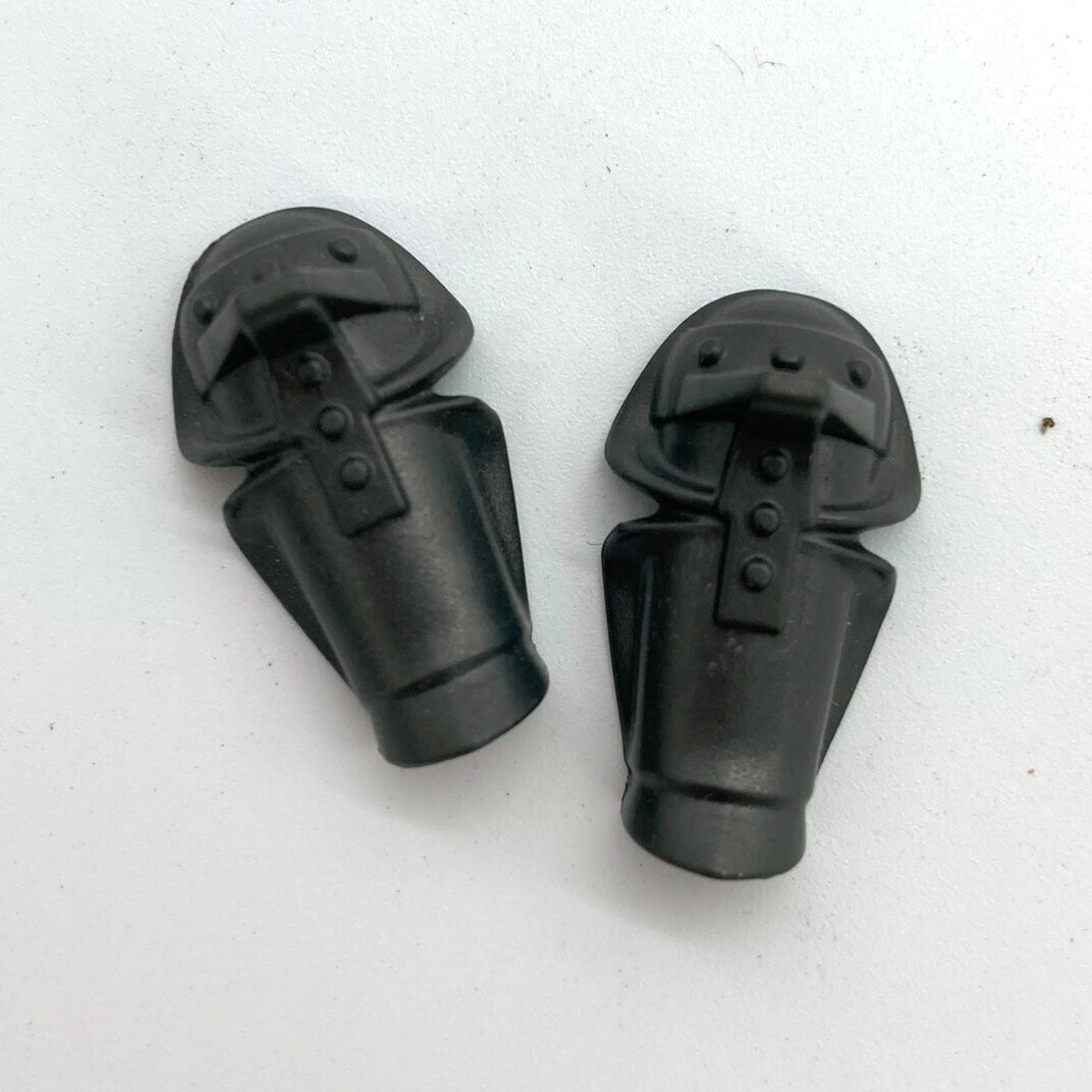 playmobil paire armure bras gris foncé