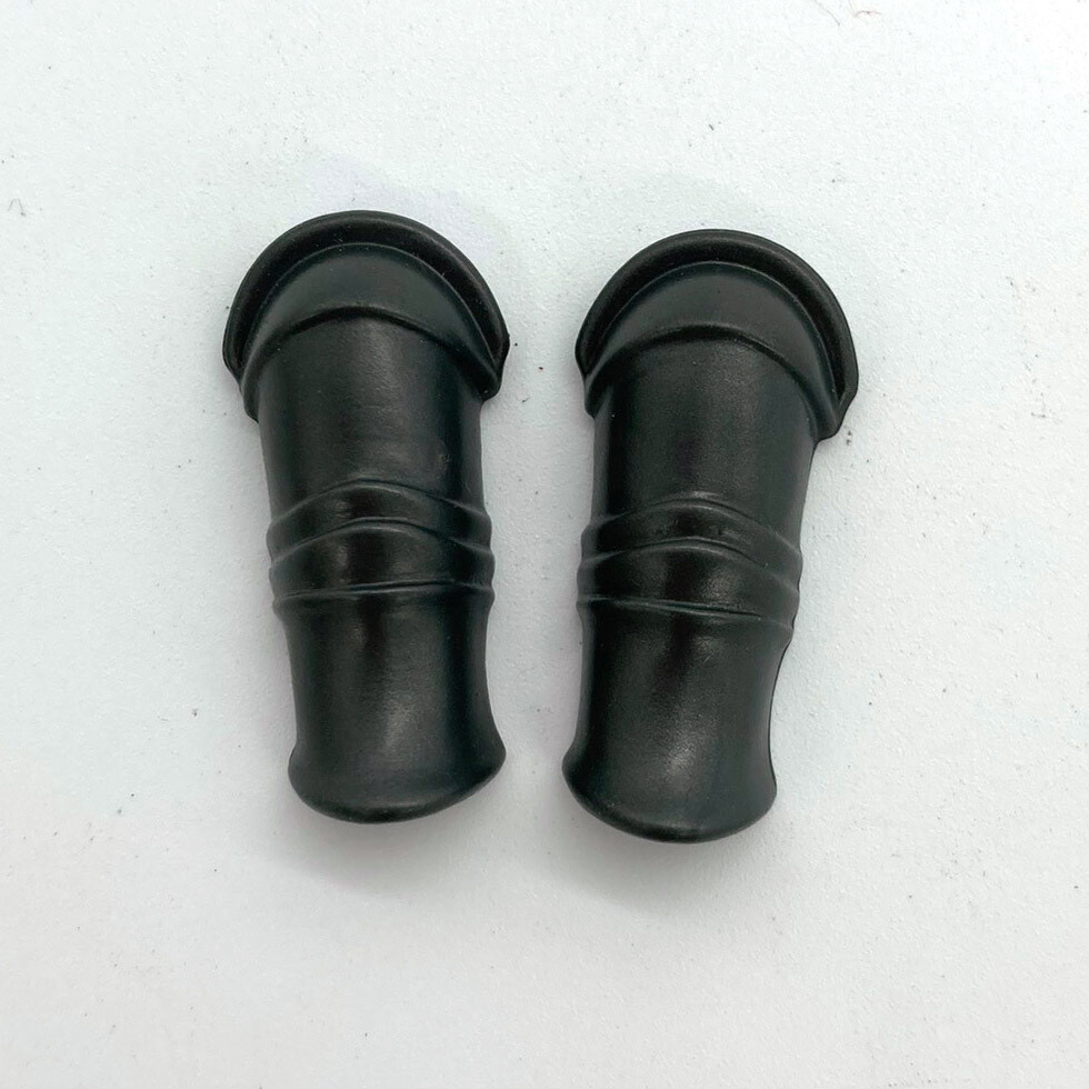 playmobil paire armure bras gris foncé