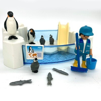 playmobil aquarium penguin zoo