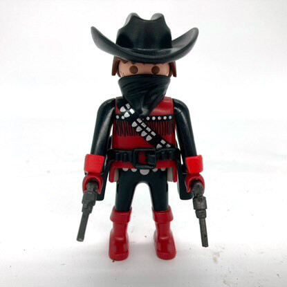 playmobil cowboy bandit voleur