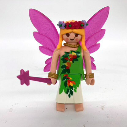 playmobil fée vert