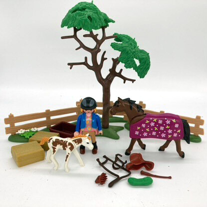 playmobil set equitation