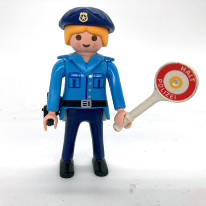 playmobil femme policier