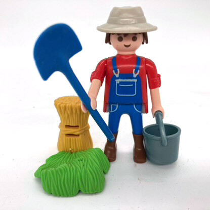 playmobil fermier