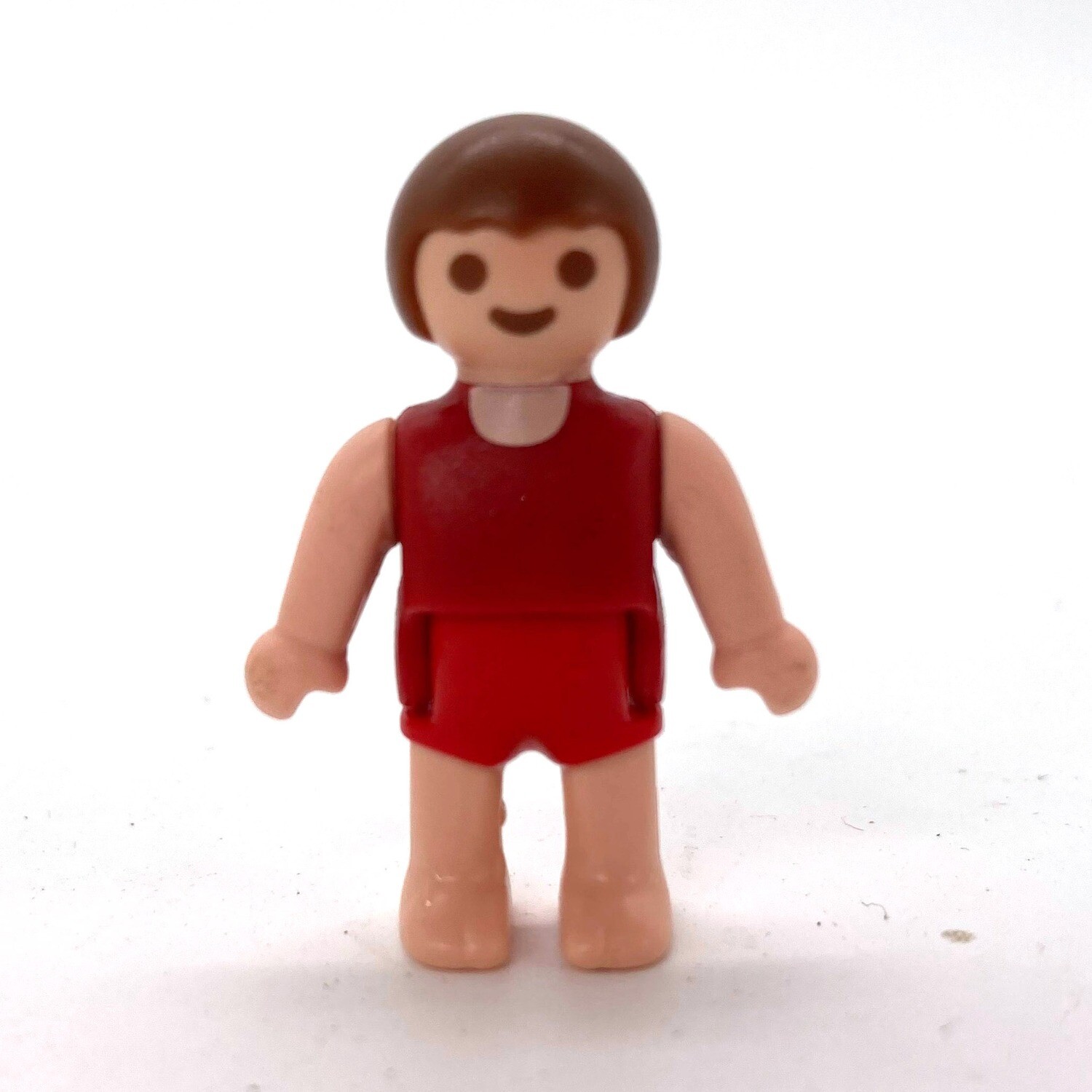 playmobil bébé rouge