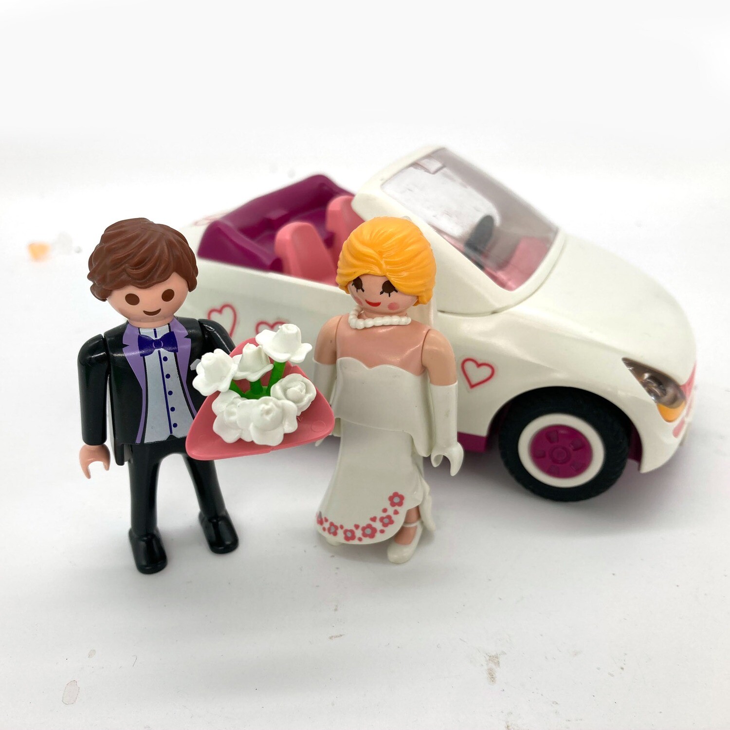 playmobil voiture blanc mariage