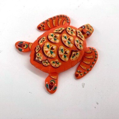 Playmobil tortue Galápagos orange