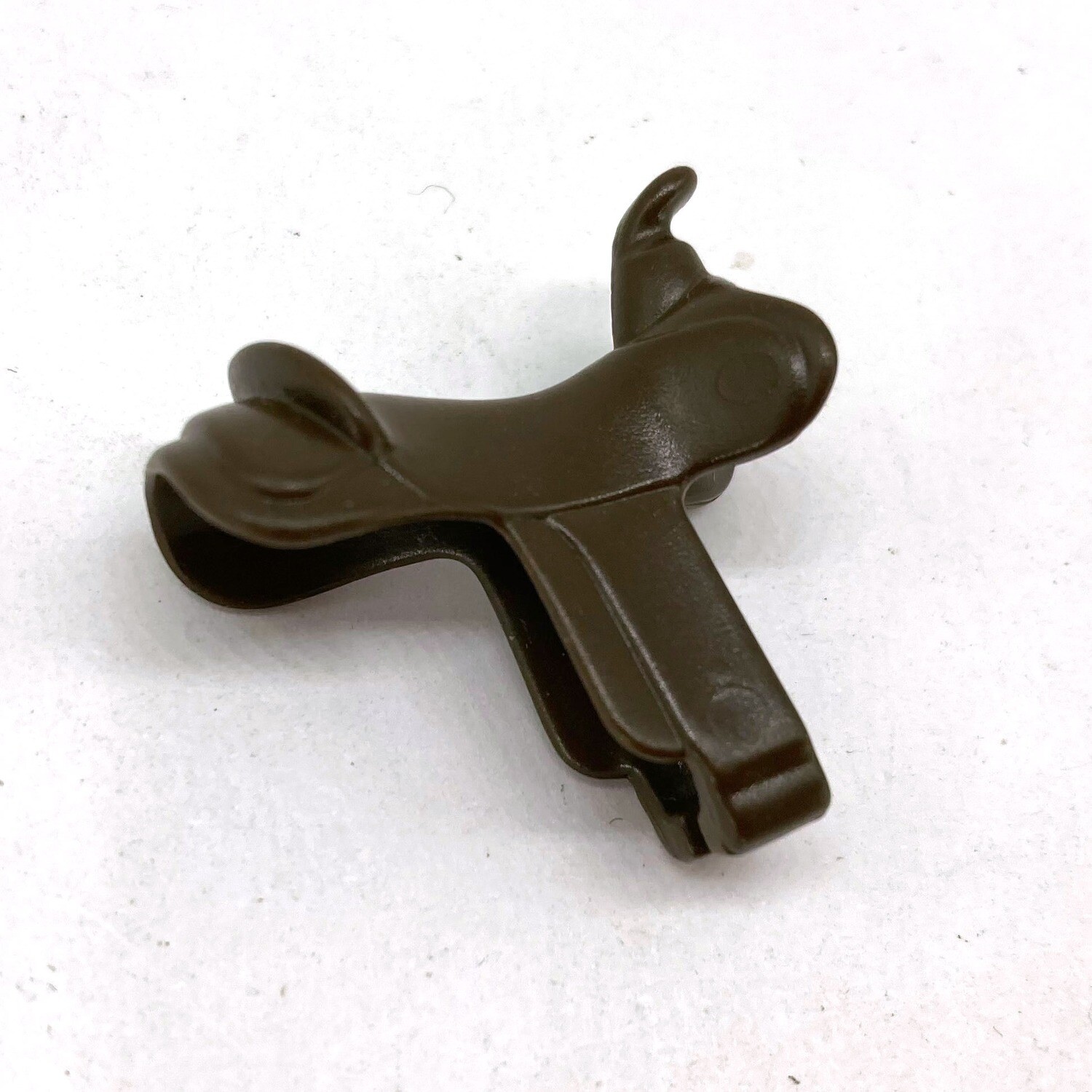playmobil selle western marron foncé