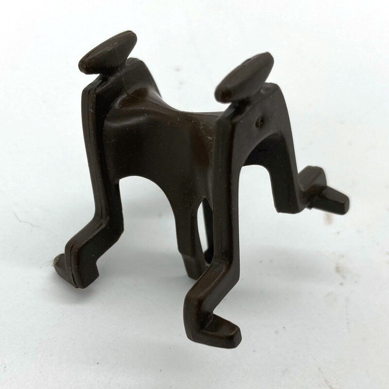 playmobil selle marron foncé pour âne